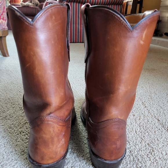 Men's Frye Brown Western Boots Size8.5 - Picture 6 of 9